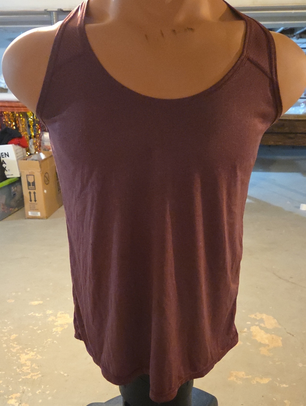 Xersion Women’s Scoop Neck Tank Top - Plum